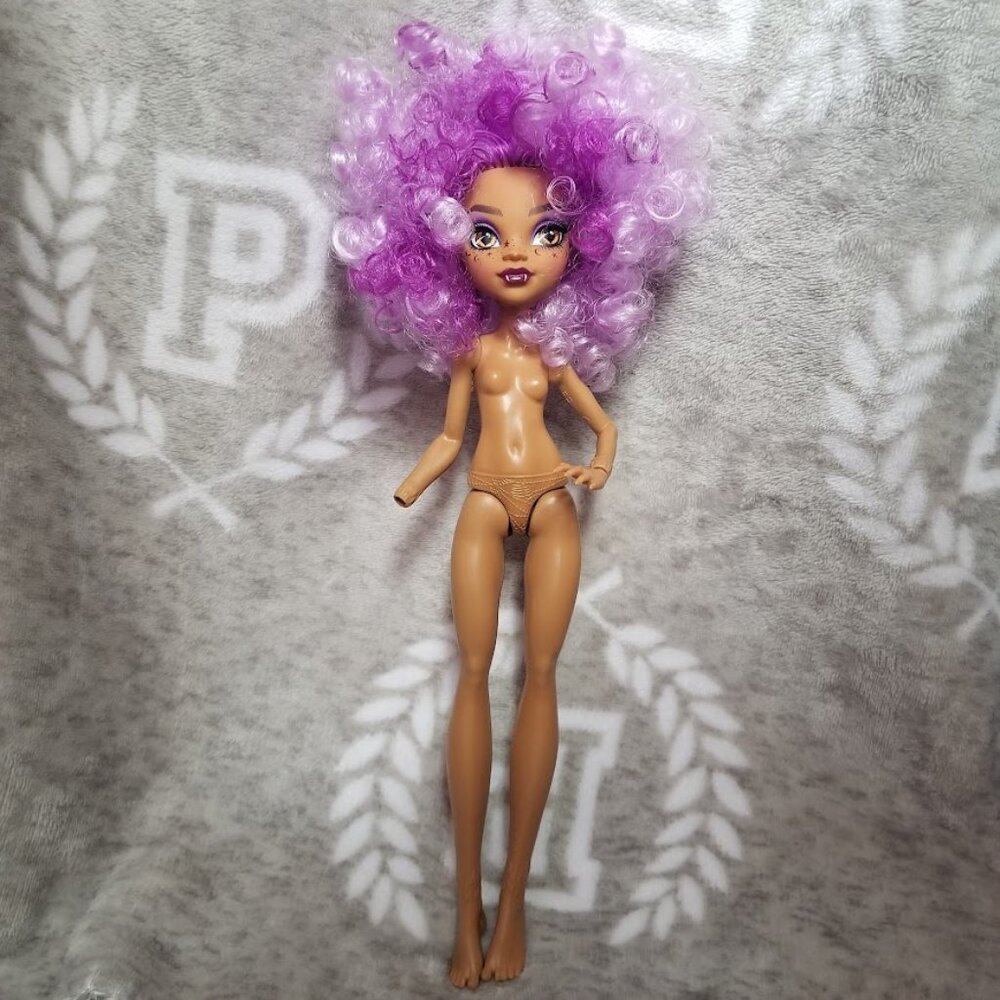 Monster High Doll Clawdeen Wolf Cozy Creepover Buried Secrets Nude Werewolf